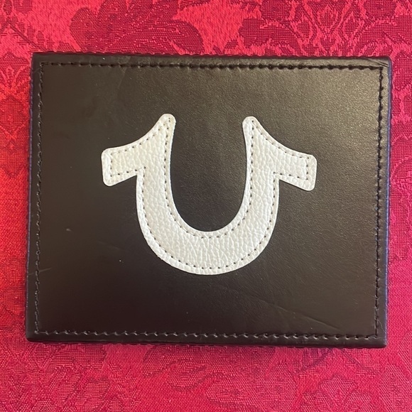 Brand New True Religion Genuine Leather Black Darkar Wallet w/ Desk Valet RFID - Picture 13 of 16